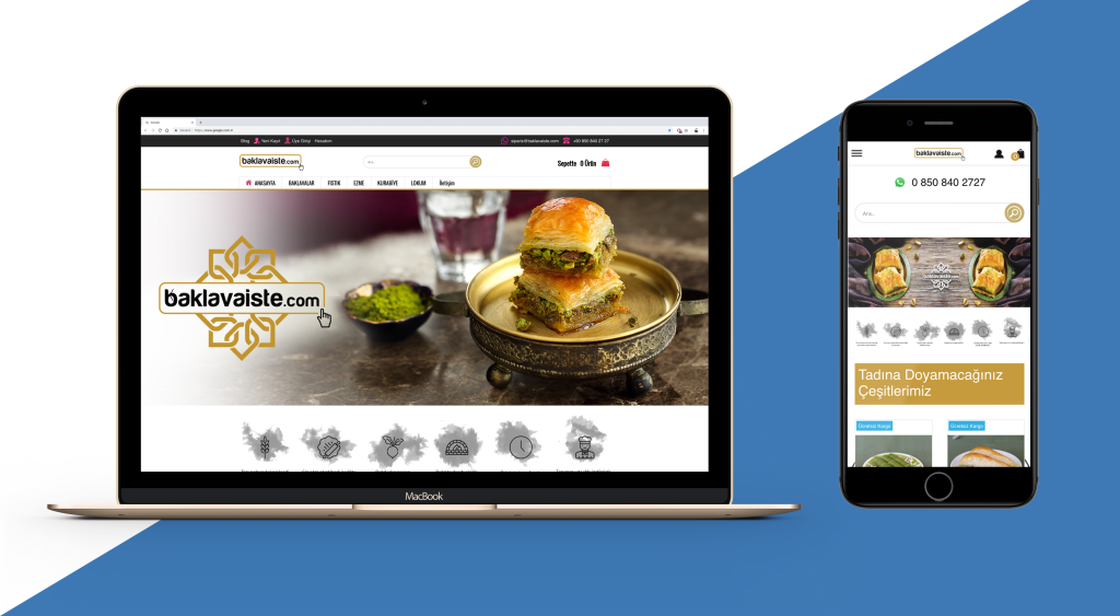 Baklavaiste.com ile Baklavanız Kapınızda - Digital Küre ® Dijital Reklam Ajansı